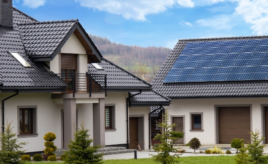 Dachagentur-Lüdenscheid, Dachdecker, Solaranlage, Einfamilienhaus, Sonnen Energie, Steildach, Neubau
